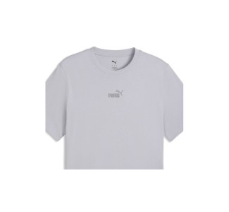 Puma Logo T-shirt Γκρι