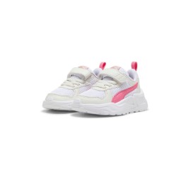 Puma Παιδικά Sneakers με Σκρατς Λευκά