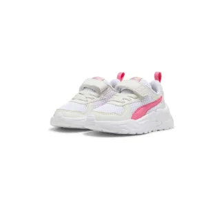 Puma Παιδικά Sneakers με Σκρατς Λευκά