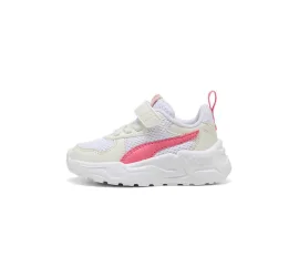 Puma Παιδικά Sneakers με Σκρατς Λευκά