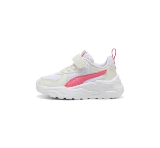 Puma Παιδικά Sneakers με Σκρατς Λευκά
