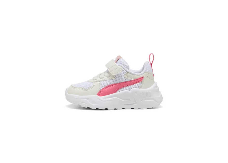 Puma Παιδικά Sneakers με Σκρατς Λευκά