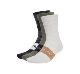 Adidas Terrex Αθλητικές Κάλτσες Πολύχρωμες 3 Ζεύγη