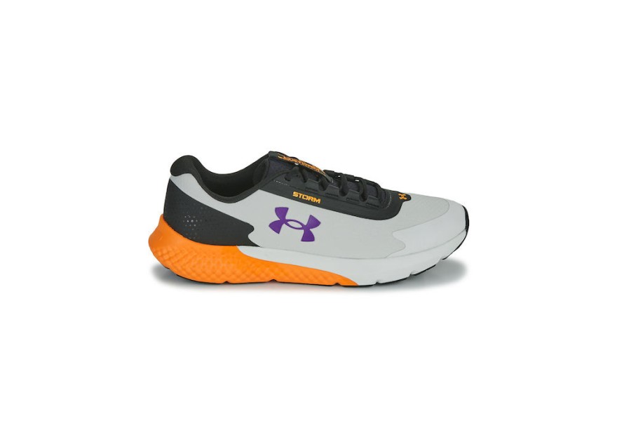 Under Armour Ua Charged Rogue 3 Storm Ανδρικά Αθλητικά Παπούτσια Running Λευκά