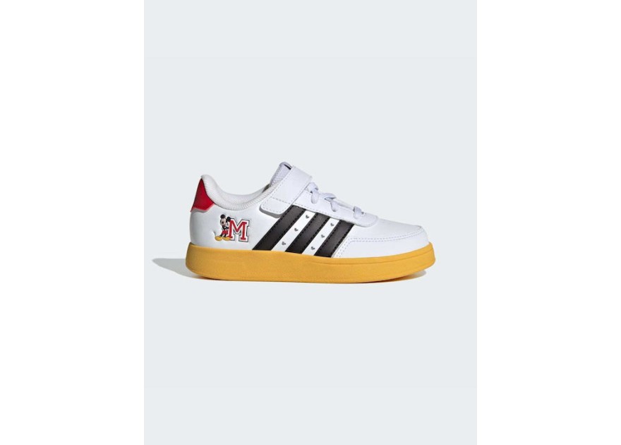 Adidas Παιδικά Sneakers Breaknet x Disney Mickey Mouse Cloud White / Core Black / Bold Gold