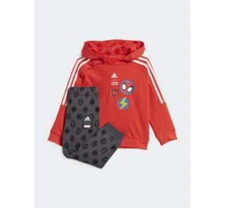 Adidas Παιδικό Σετ Φόρμας Κόκκινο 2τμχ