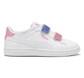 Puma Παιδικά Sneakers με Σκρατς Λευκά
