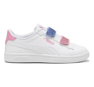 Puma Παιδικά Sneakers με Σκρατς Λευκά