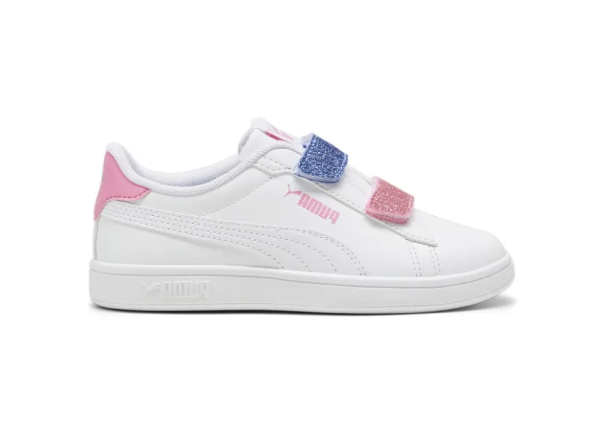 Puma Παιδικά Sneakers με Σκρατς Λευκά