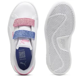 Puma Παιδικά Sneakers με Σκρατς Λευκά