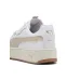 Puma Carina Street Lux Γυναικεία Sneakers Άσπρο - Μπεζ