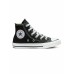 Converse Chuck Taylor All Star Παιδικά Sneakers High Μαύρα