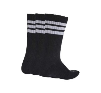 Adidas Αθλητικές Κάλτσες Μαύρες 3 Ζεύγη