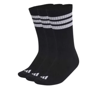 Adidas Αθλητικές Κάλτσες Μαύρες 3 Ζεύγη