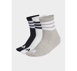 Adidas Αθλητικές Κάλτσες Πολύχρωμες 3 Ζεύγη