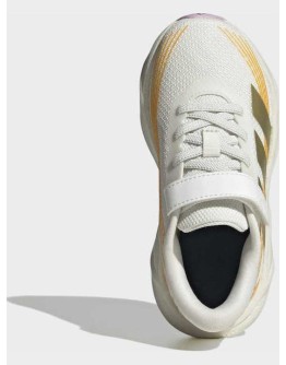 Adidas Galaxy 8 Αθλητικά Παιδικά Παπούτσια Running με Σκρατς Μπεζ