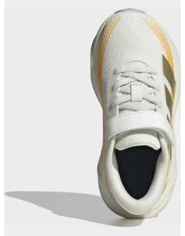 Adidas Galaxy 8 Αθλητικά Παιδικά Παπούτσια Running με Σκρατς Μπεζ