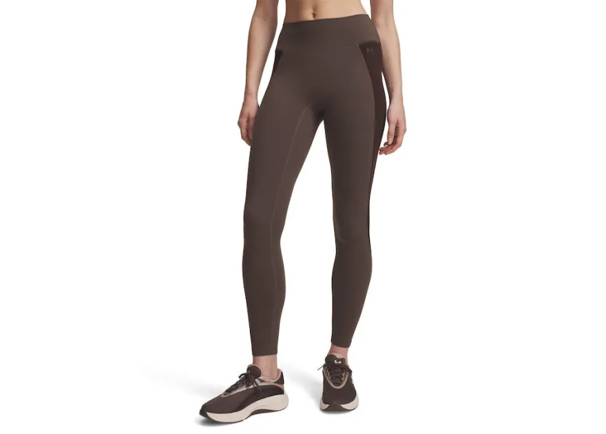 Under Armour Training Γυναικείο Cropped Κολάν Peppercorn/kona Brown/white