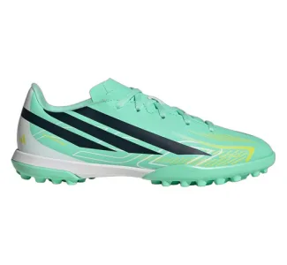 Adidas Παιδικά Ποδοσφαιρικά Παπούτσια F50 Hyperfast Club Tf Πράσινα