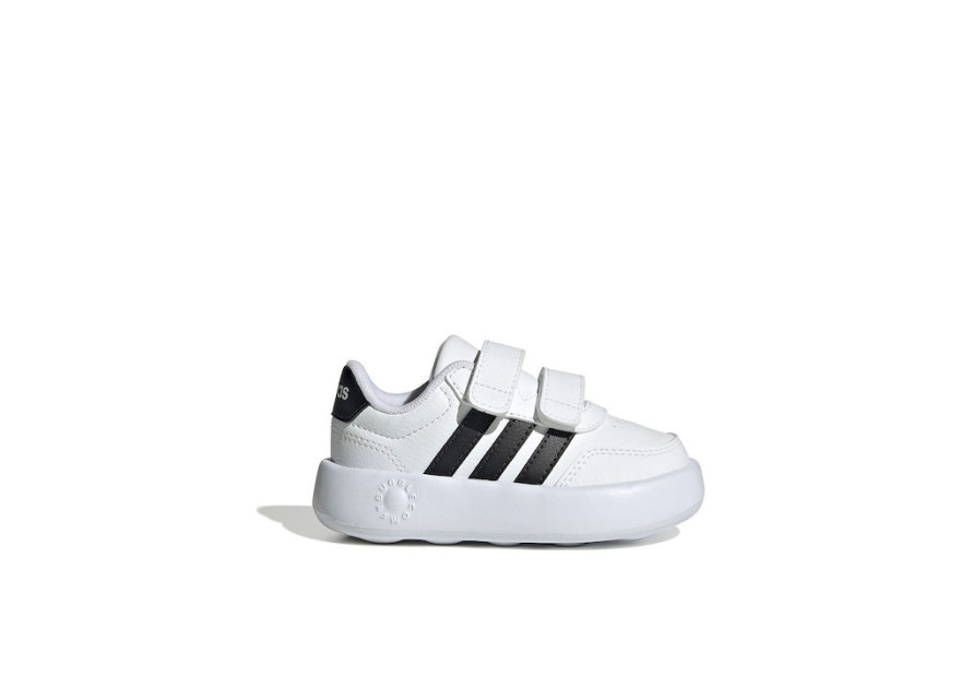 Adidas Breaknet 3.0 Cf I Παιδικά Sneakers με Σκρατς Λευκά