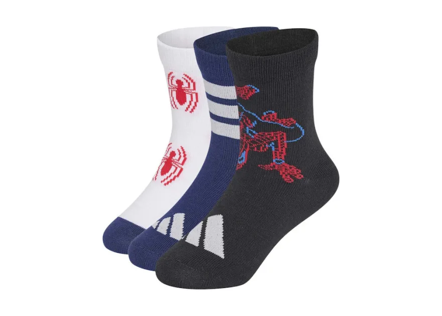 Adidas Παιδικές Κάλτσες Αθλητικές Adidas 3 Ζευγάρια