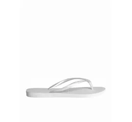 Havaianas Slim Σαγιονάρες σε Λευκό Χρώμα
