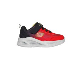 Skechers Αθλητικά Παιδικά Παπούτσια Running Meteor Lights Inf Κόκκινα