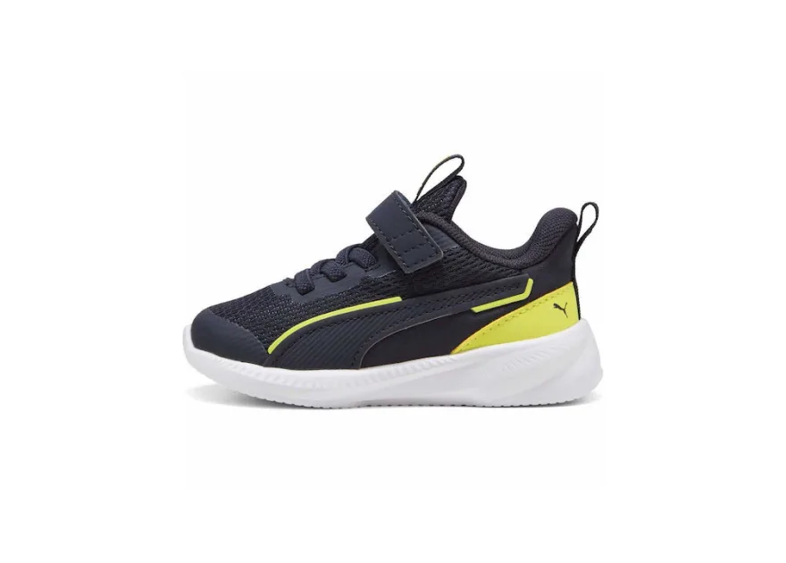 Puma Flyer 3 Ac Inf Αθλητικά Παιδικά Παπούτσια Running με Σκρατς Μαύρα
