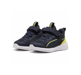 Puma Flyer 3 Ac Inf Αθλητικά Παιδικά Παπούτσια Running με Σκρατς Μαύρα
