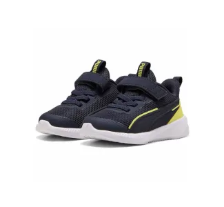 Puma Flyer 3 Ac Inf Αθλητικά Παιδικά Παπούτσια Running με Σκρατς Μαύρα