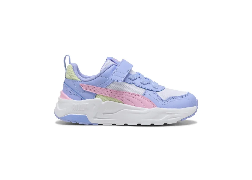 Παιδικά Παπούτσια Τρεξίματος Puma Trinity 2 Lt με Κορδόνια, Μωβ