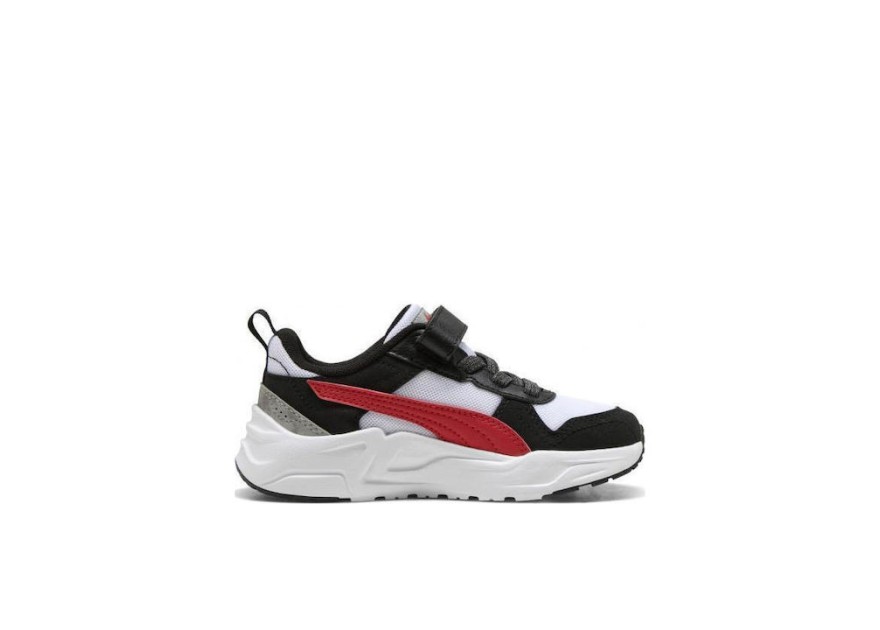 Puma Trinity 2 Παιδικά Sneakers High Ανατομικά με Σκρατς Πολύχρωμα