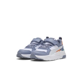 Puma Trinity 2 Lt Αθλητικά Παιδικά Παπούτσια Running με Κορδόνια Γκρι