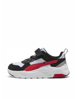 Puma Trinity 2 Παιδικά Sneakers High Ανατομικά με Σκρατς Πολύχρωμα