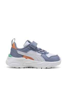 Puma Trinity 2 Lt Αθλητικά Παιδικά Παπούτσια Running με Σκρατς Γκρι