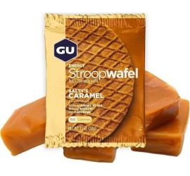 GU Βιολογική Βάφλα Stroopwafel Salted Caramel Χωρίς Γλουτένη 30g