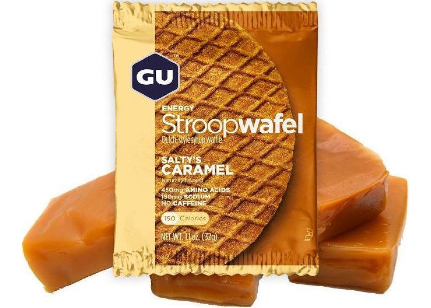 GU Βιολογική Βάφλα Stroopwafel Salted Caramel Χωρίς Γλουτένη 30g