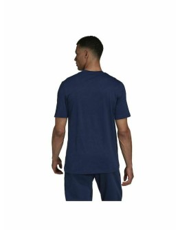 Adidas Entrada 22 Ανδρικό T-shirt Navy Μπλε με Λογότυπο