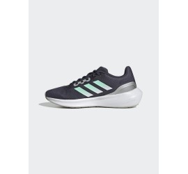 Adidas Runfalcon 3 Γυναικεία Αθλητικά Παπούτσια Running Shadow Navy / Pulse Mint / Silver Metallic