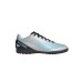 Adidas X Crazyfast Messi.4 TF Χαμηλά Ποδοσφαιρικά Παπούτσια με Σχάρα Silver Metallic / Bliss Blue / Core Black