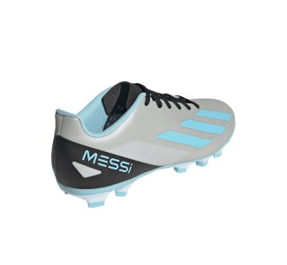Adidas X Crazyfast Messi.4 FxG Χαμηλά Ποδοσφαιρικά Παπούτσια με Τάπες Silver Metallic / Bliss Blue / Core Black