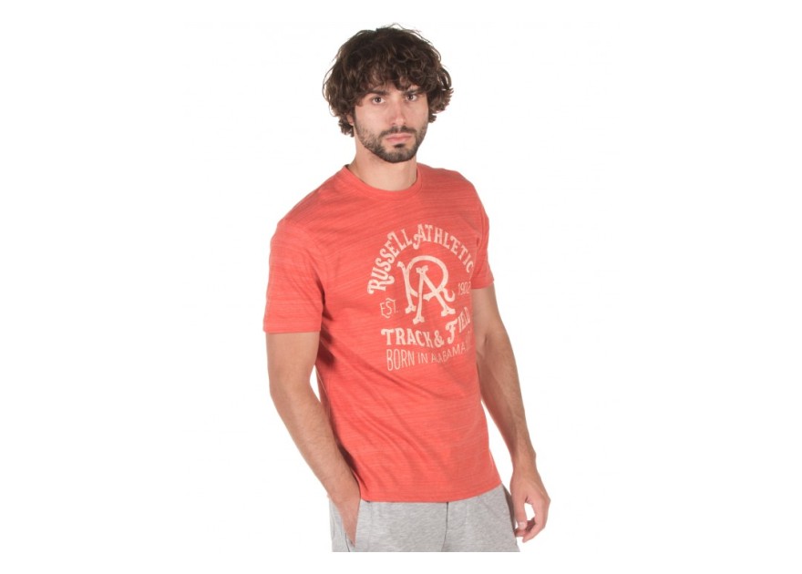 Russell Athletic Crew With Distressed T-shirt