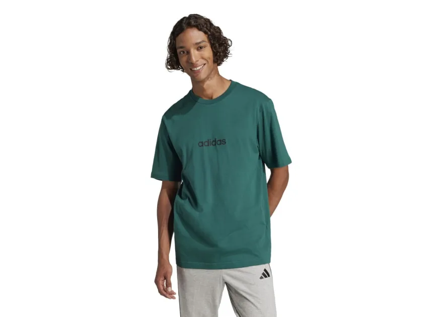 Adidas Μπλούζα Κοντομάνικη Πράσινη