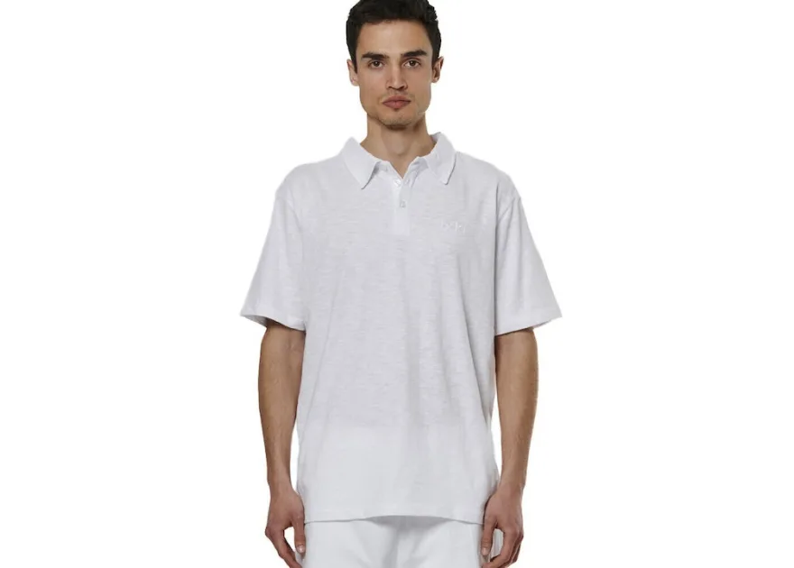 Body Action Polo T-shirt White