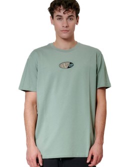 Body Action T-shirt Πράσινο