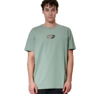 Body Action T-shirt Πράσινο