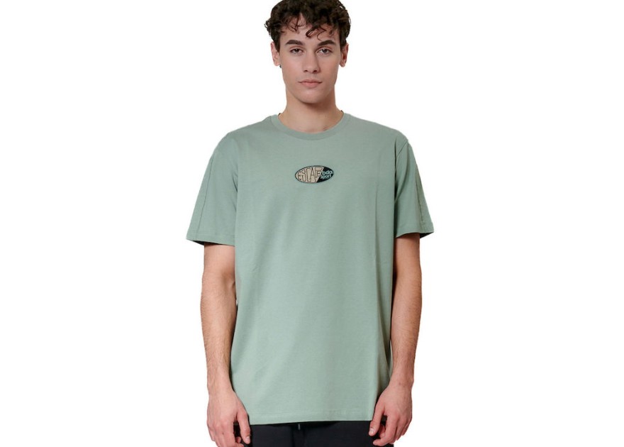 Body Action T-shirt Πράσινο