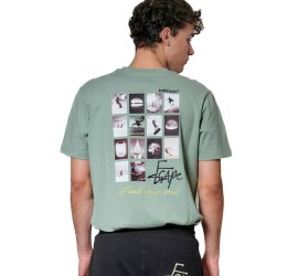 Body Action T-shirt Πράσινο