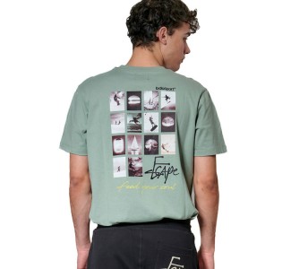 Body Action T-shirt Πράσινο
