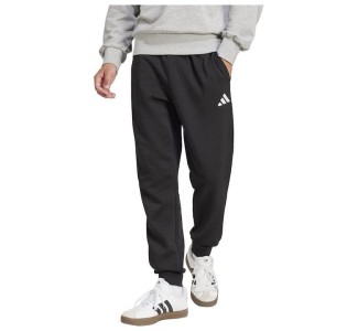 Adidas Feelcozy Παντελόνι Φόρμας με Λάστιχο Μαύρο